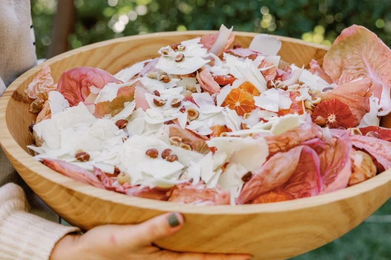 A Pink Radicchio Salad That’s a Real Spring Stunner