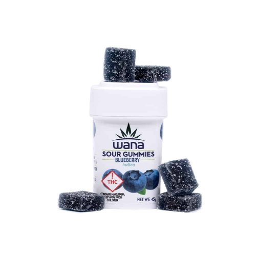 THC GUMMIES Blueberry - Indica [10pk] (100mg)