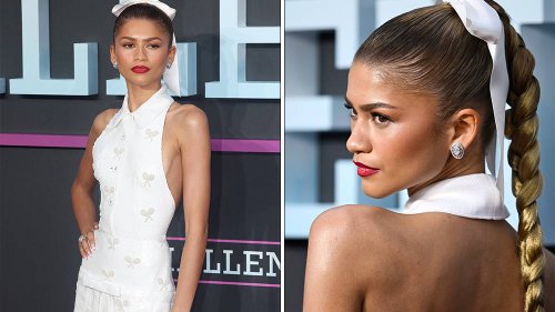 Zendaya’s not playing around with her London ‘Challengers’ red carpet look