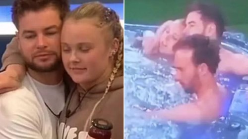 Celebrity Big Brother's JoJo and Chris' intimate moment that wasn't aired on TV