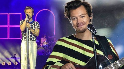 Harry Styles apologises to hus mum for racy songs at London show