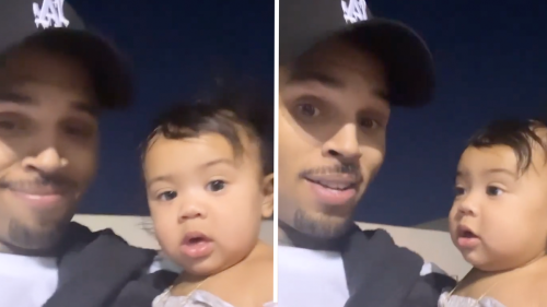 Chris Brown shares first video with baby daughter Lovely Symphani