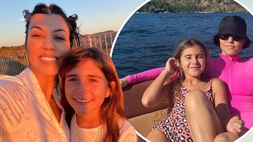 Kourtney Kardashian admits she sleeps in the same bed as her 10-year-old daughter Penelope