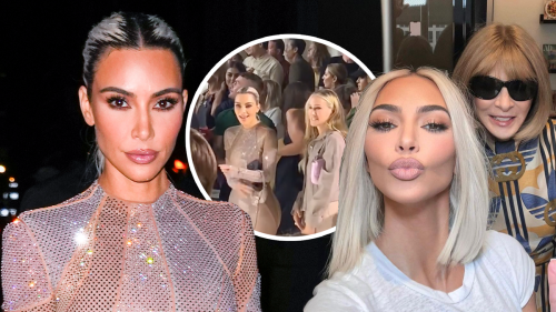 Kim Kardashian 'snubbed' by Anna Wintour during awkward moment at ...