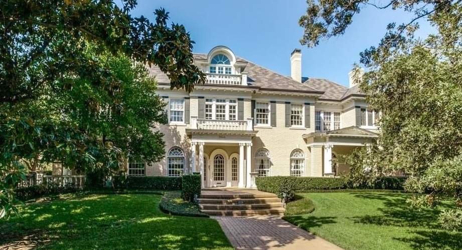 1923 Mansion For Sale In Highland Park Texas — Captivating Houses