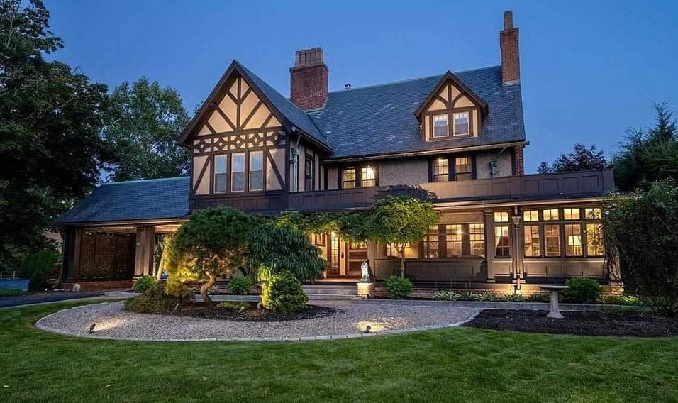 1910 Tudor Revival For Sale In Attleboro Massachusetts — Captivating Houses