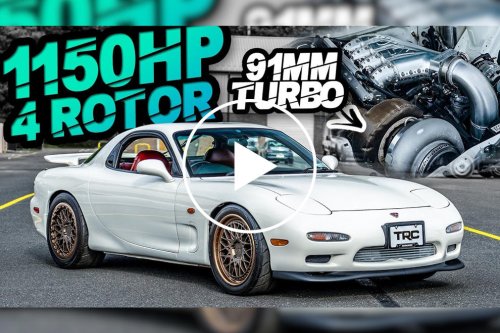 Quad-Rotor Mazda RX-7 Is A Screaming 1,150-HP Monster