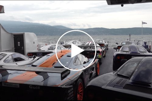 Watch $200 Million Worth Of McLaren F1s Take A Boat Ride