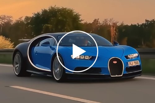Germany Is Angry About Rich Guy's 257-MPH Bugatti Chiron Joyride