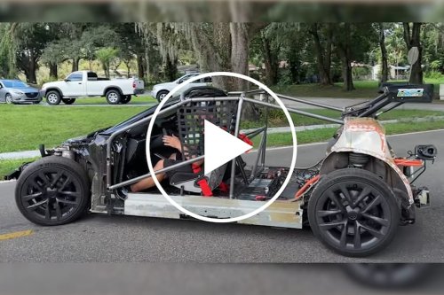Tesla Model S Plaid Kart Build Is The Gnarliest Thing You'll See This Week