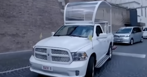 A Ram 1500 was Pope Francis' surprising final ride