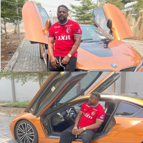 200 million for one Car? Check out the Brand New BMW i8 bought by Investor & Zoab Properties CEO Oseji Kelvin