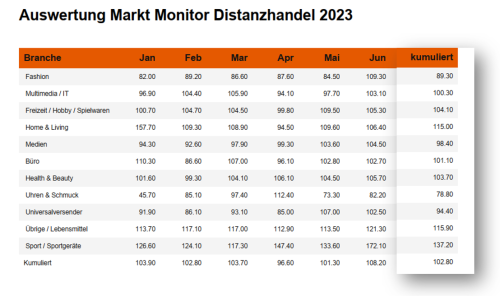 Schweizer Onlinehandel im Seitwärtsgang im 1. Halbjahr 2023 | Carpathia Digital Business Blog