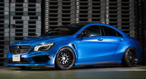 Mercedes-Benz CLA Gets The Wide-Body Treatment By Fairy Design [w/Video] | Carscoops
