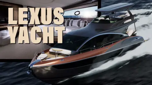 New Lexus LY 680 Is A Super-Luxe Yacht With Up To 2,700 HP