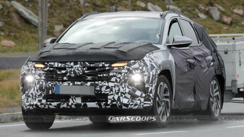 2025 Hyundai Tucson Shows Off New Grille And Updated Lighting Units