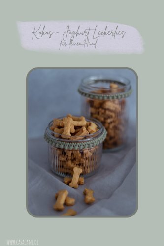 Kokos-Joghurt Leckerlies aus der Backmatte