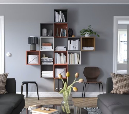 Librerie e mobili da parete: soluzioni per sistemare i libri da IKEA