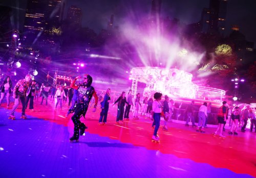 NYC’s New Roller Skating Rink, The DiscOasis, Is The Perfect Summertime Vibe