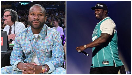 50 Cent Trolls Floyd Mayweather Over His $100 Million Lawsuit Amid Bankruptcy Claims