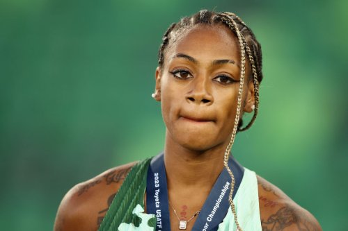 Sha’Carri Richardson Rips Off Wig Before Running Fastest Women’s 100m ...