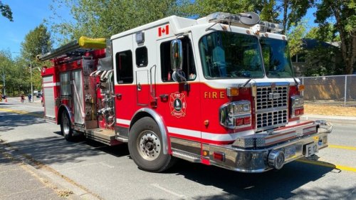 Surrey fire truck stolen during active call (BC)