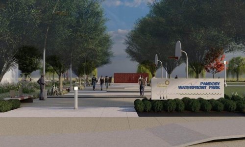 Phase 1 of construction of the long-awaited Pandosy Waterfront Park is underway - Kelowna News