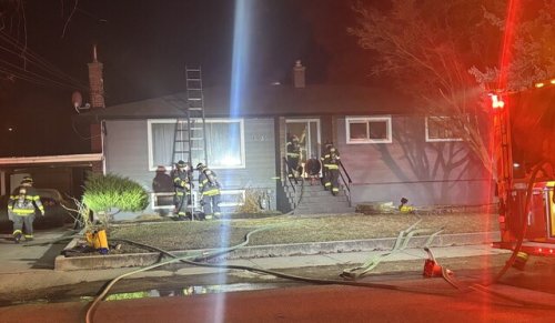 Six residents displaced following Friday night Kelowna house fire