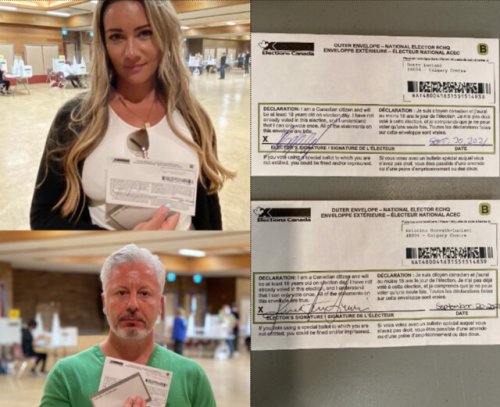 A pair of Albertans visiting Kelowna say they have been denied their voting rights - Kelowna News