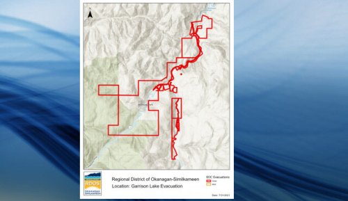 Eastgate ordered to evacuation due to growing Garrison Lake fire (BC)