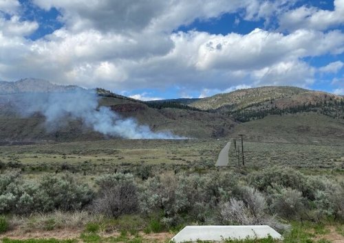 Investigators on scene at small wildfire, working to determine what sparked it (Kamloops)