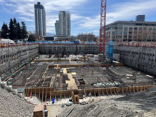 'Significant' construction milestone at UBCO downtown site