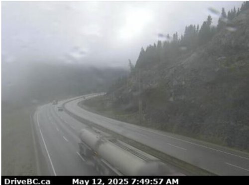 Rain, snow warning for Southern Interior mountain passes