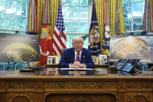 Trump says Canada has asked to join his Golden Dome missile defence program