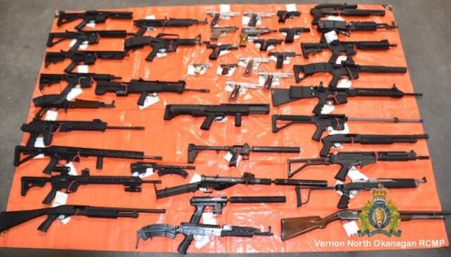 Biggest seizure of guns and drugs by RCMP in co-ordinated Okanagan ...