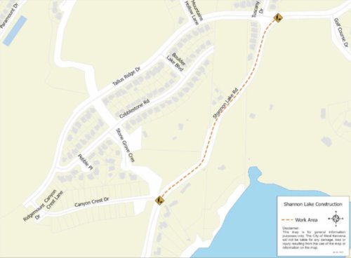 Shannon Lake Road to be upgraded as part of development