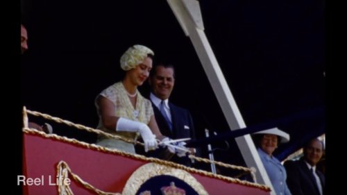 Princess Margaret helped open Kelowna's first floating bridge in 1958