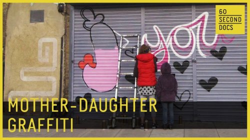 Mother-daughter graffiti (Around The Web)