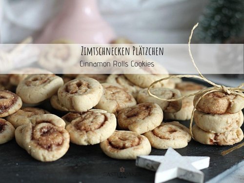 Mega leckere Zimtschnecken Plätzchen – Cinnamon Rolls Cookies