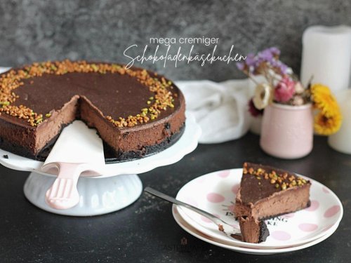 Mega cremiger Schokoladenkäsekuchen mit Oreoboden - Double Chocolate Cheesecake « Castlemaker Food & Lifestyle Magazin
