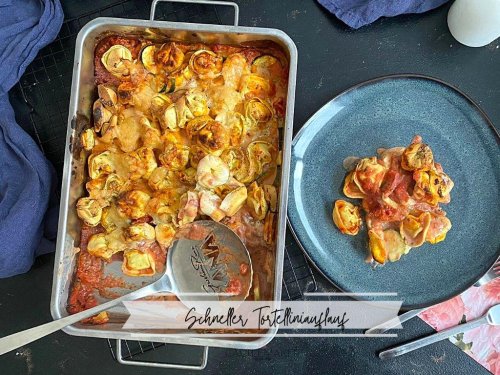 Schneller Tortelliniauflauf aus dem Backofen « Castlemaker Food & Lifestyle Magazin