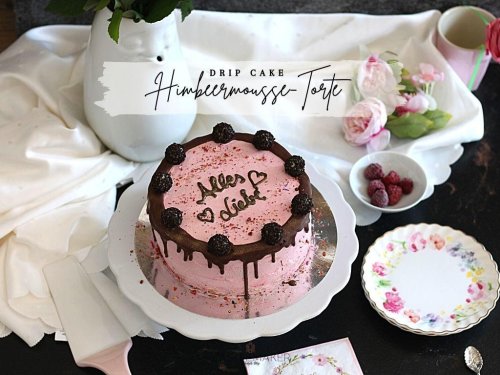 Super leckere Himbeermoussetorte als Drip Cake - Alles Liebe Geburtstagstorte « Castlemaker Food & Lifestyle Magazin