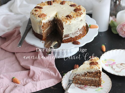 Ultimativer amerikanischer Carrot Cake mit Frosting - Saftiger Karottenkuchen « Castlemaker Foodblog & Lifestyle Magazin