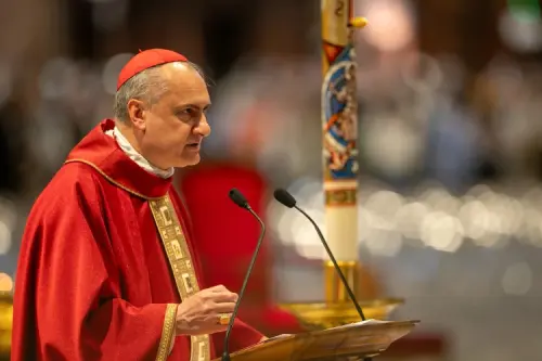 Full text: Homily of Cardinal Gambetti on fourth day of Novendiales