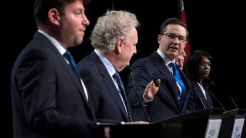 Poilievre, Lewis officially out of third Conservative debate