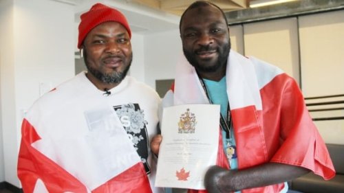 Refugees who lost fingers to frostbite in near-fatal 2016 bid to cross border become Canadian citizens