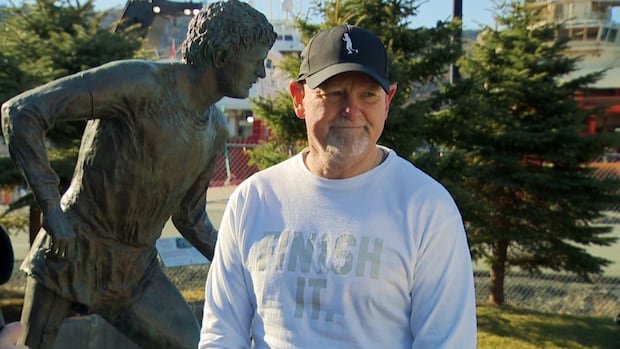 45 years later, Terry Fox's brother retraces the first steps of the Marathon of Hope
