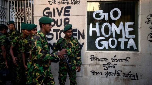 Sri Lanka's president flees country amid massive protests, economic disaster