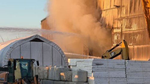 Dozens of firefighters battled 3-alarm blaze at Etobicoke waste disposal plant | Flipboard