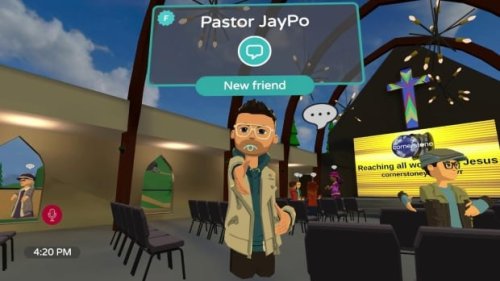 The pastor's a wizard, and some worshippers look like cats: This is church in virtual reality | CBC Radio